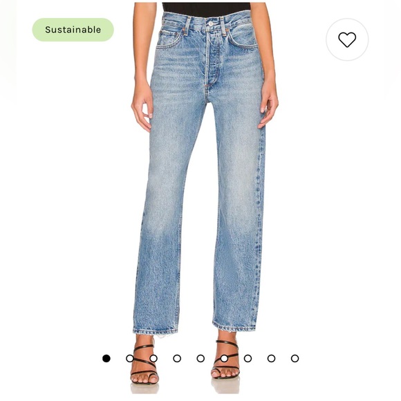 Agolde Denim - 90's Mid Rise Loose in Scheme. Never worn